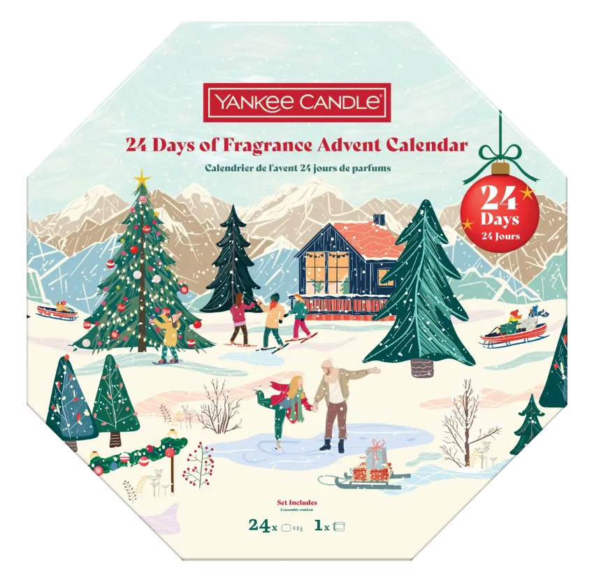 Adventskranz Weihnachten 24 Days of Fragrance (Adventskalender)